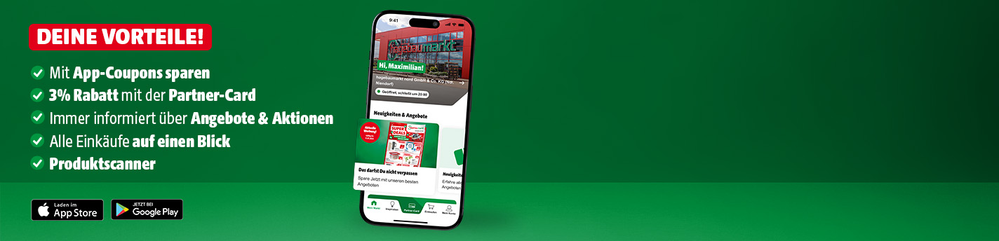 Die Vorteile der hagebau App