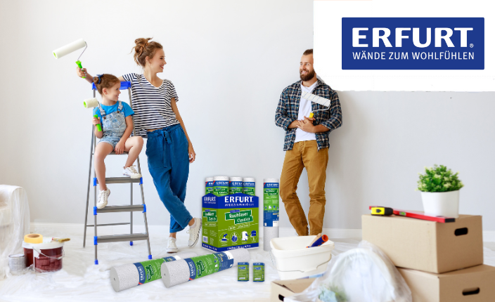 Familie renoviert