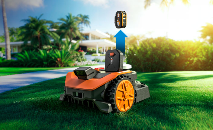 Worx Akku Sharing is Caring