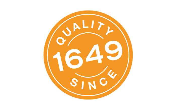 Fiskars Qualitäts versprechen seit 1649 Wappen