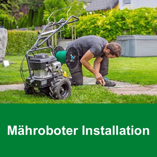 Mähroboter Installation