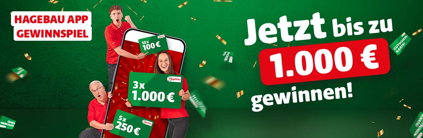 Jetzt bis zu 1000€ gewinnen!