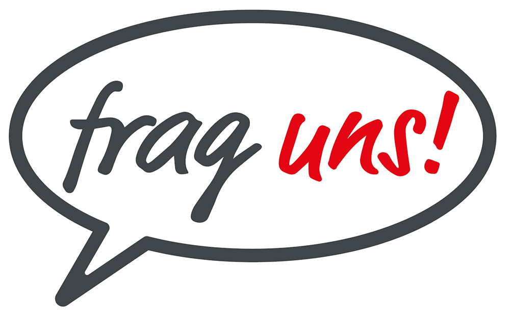 frag uns Logo