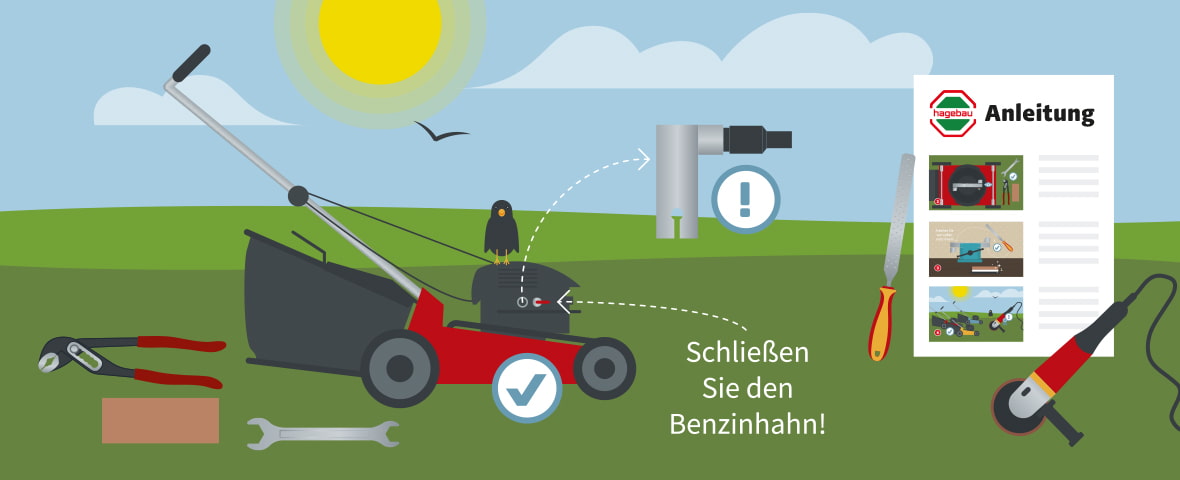 Rasenmähermesser Schärfen Anleitung