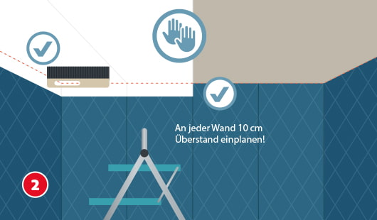 Richtig tapezieren Schritt 8